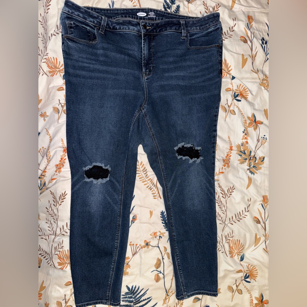 “PLUS SIZE” Old Navy Dark Blue Denim Jeans